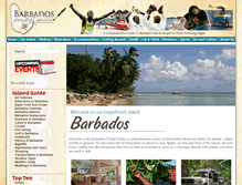 Tablet Screenshot of barbadospocketguide.com
